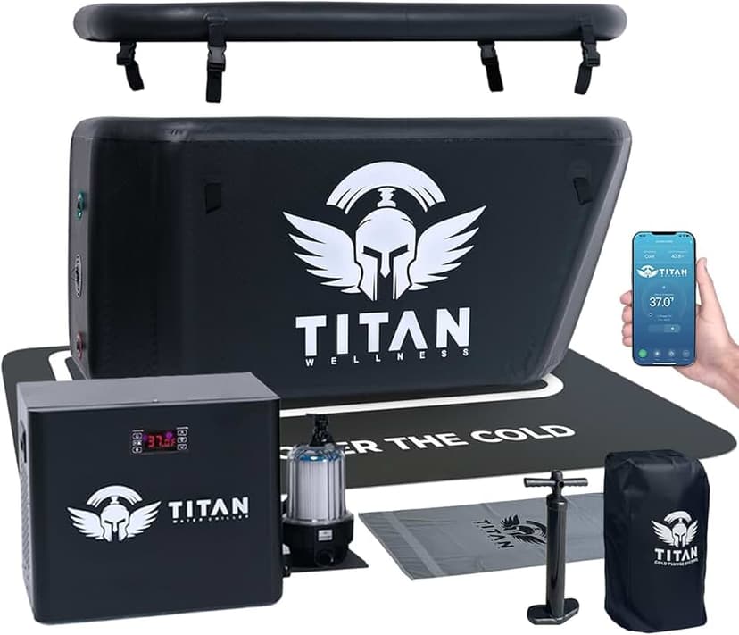 Ice Bath Pro Cold Plunge Tub and Chiller with Wi-Fi Control